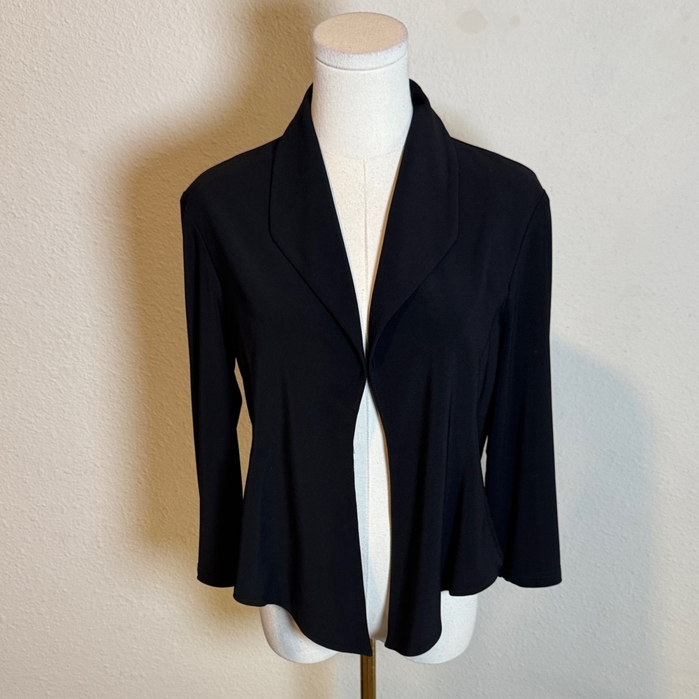 Joseph Ribkoff Black Bolero Jacket Runs Small size 12